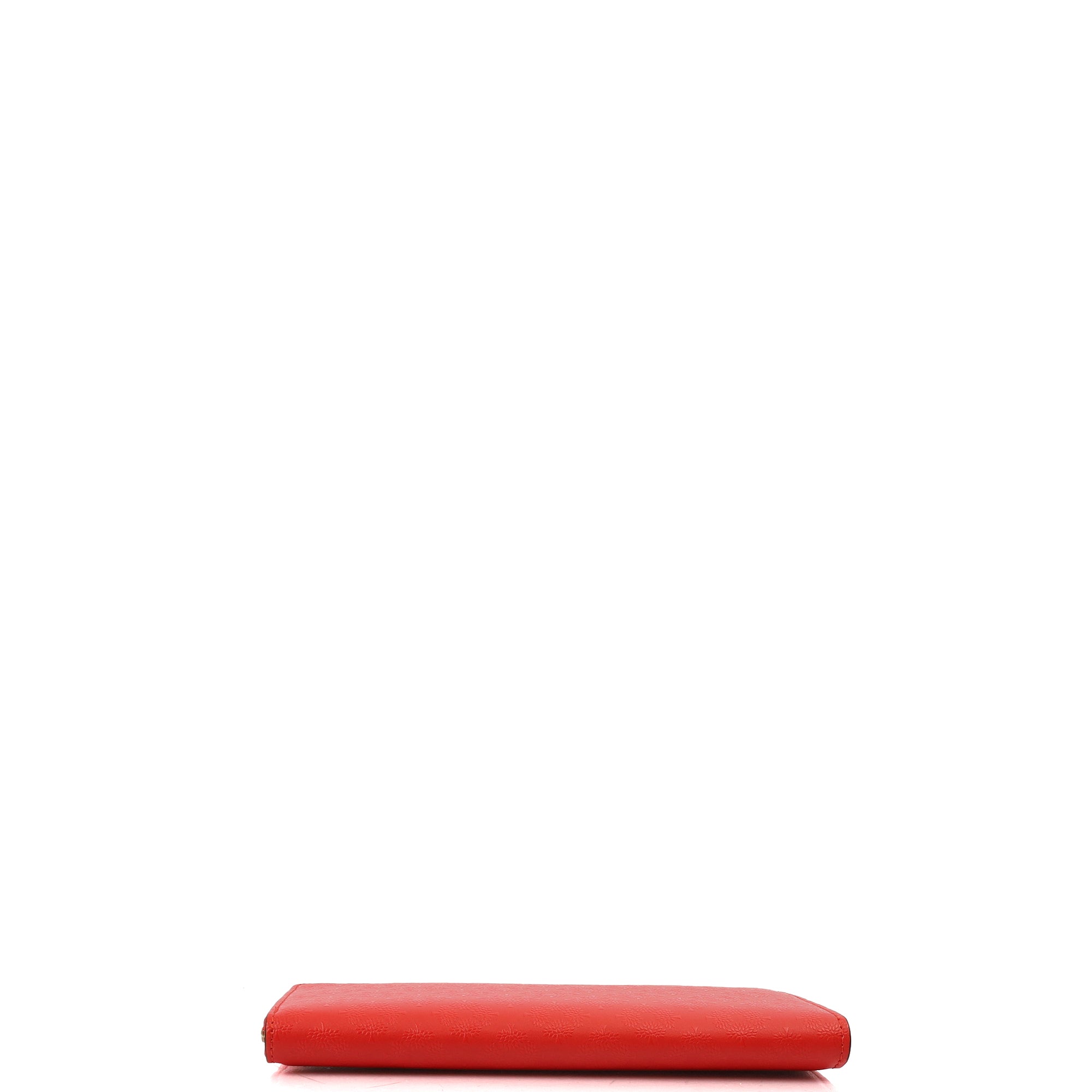 Mulberry Purse Wallet in Fiery Red, Leather — Top View