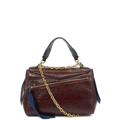Givenchy Tote ID - Medium in Red, Leather — Back View