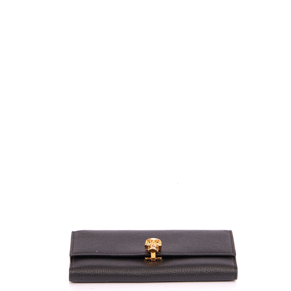 Alexander McQueen Wallet Wallet in Black, Leather — Alternate View 11