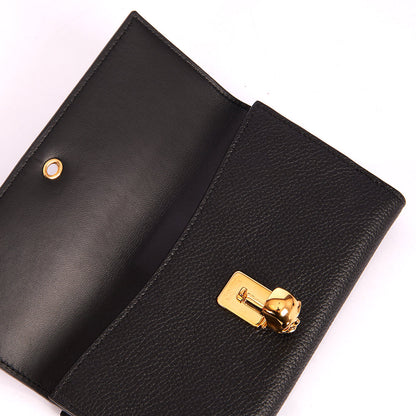 Alexander McQueen Wallet Wallet in Black, Leather — Alternate View 7