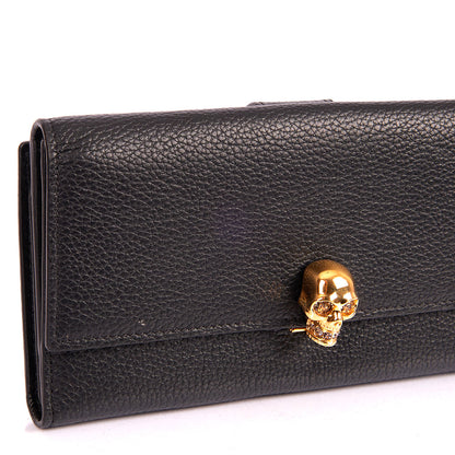 Alexander McQueen Wallet Wallet in Black, Leather — Alternate View 12