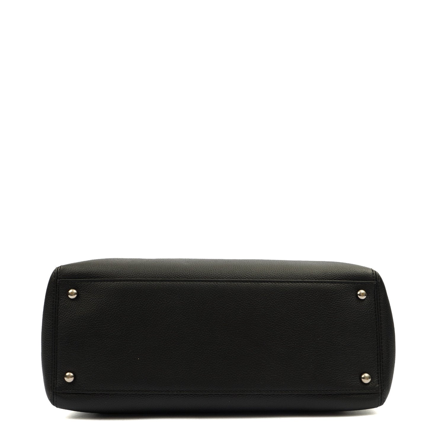 Chanel Tote Executive Shopper Tote in Black, Leather — Top View