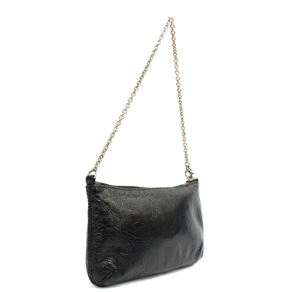 Mulberry Mini Bag Charlie in Black, Crinkle Patent — Alternate View 14