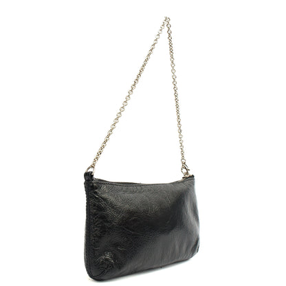 Mulberry Mini Bag Charlie in Black, Crinkle Patent — Alternate View 14