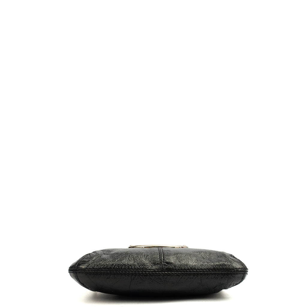 Mulberry Mini Bag Charlie in Black, Crinkle Patent — Alternate View 10