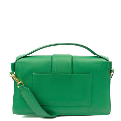 Jacquemus Cross Body Le Grand Bambino in Green, Leather — Alternate View 9