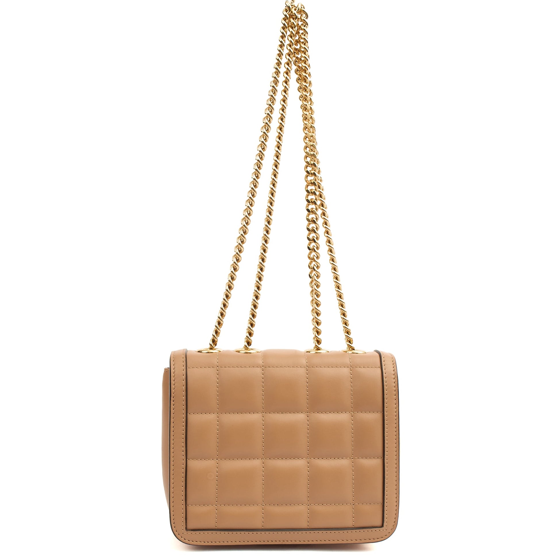 Gucci Cross Body Deco Shoulder - Small in Brown, Leather — Back View
