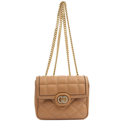 Gucci Cross Body Deco Shoulder - Small in Brown, Leather — Alternate View 8