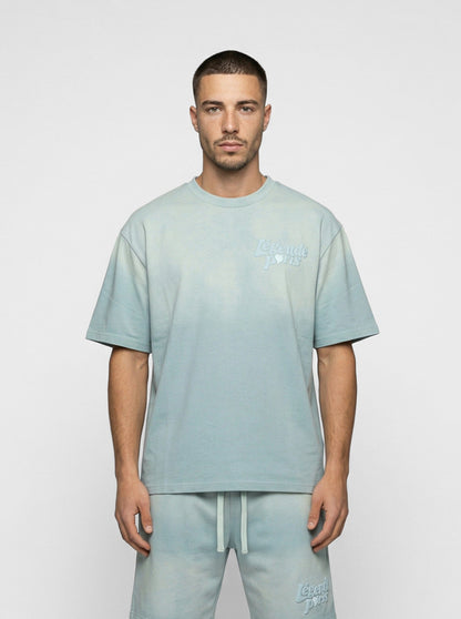 Legende Paris LND GRADIENT T-SHIRT - ICY BLUE — XS — Front View