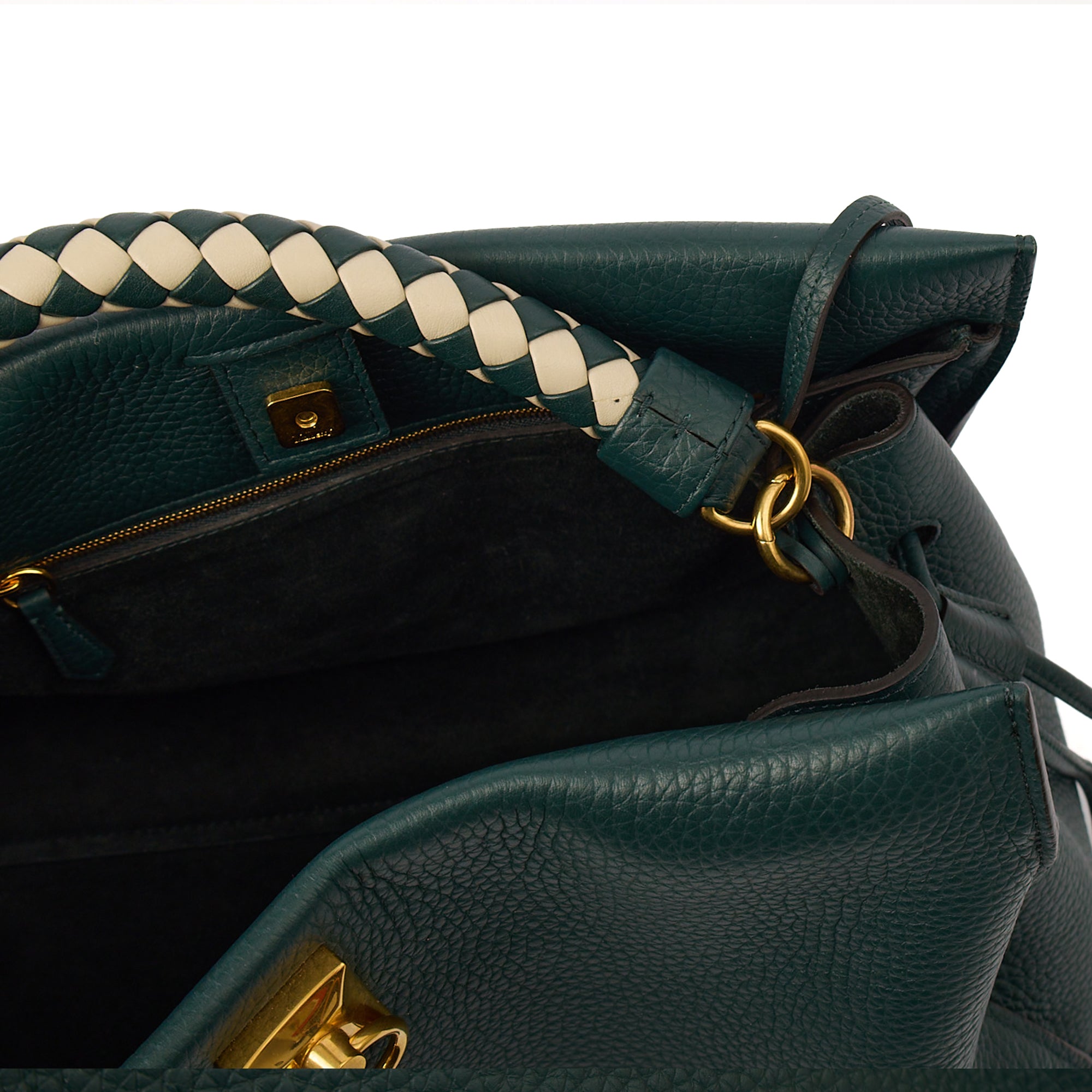 Mulberry Tote Iris in Mulberry Green, Leather — Alternate View 12