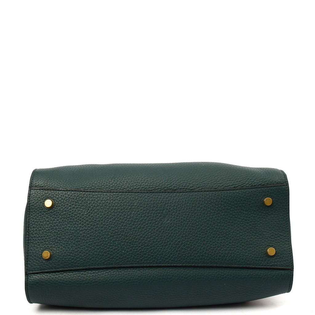 Mulberry Tote Iris in Mulberry Green, Leather — Detail View