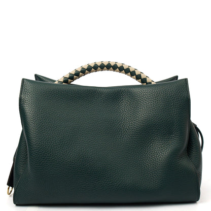 Mulberry Tote Iris in Mulberry Green, Leather — Top View