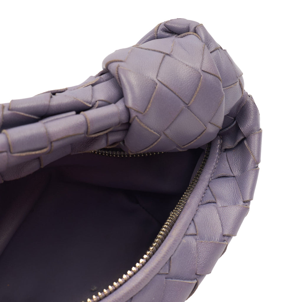 Bottega Veneta Mini Bag Jodie - Mini in Purple, Intrecciato Nappa — Alternate View 12