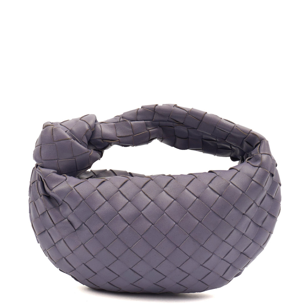 Bottega Veneta Mini Bag Jodie - Mini in Purple, Intrecciato Nappa — Alternate View 10