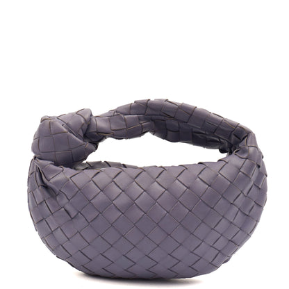 Bottega Veneta Mini Bag Jodie - Mini in Purple, Intrecciato Nappa — Alternate View 10