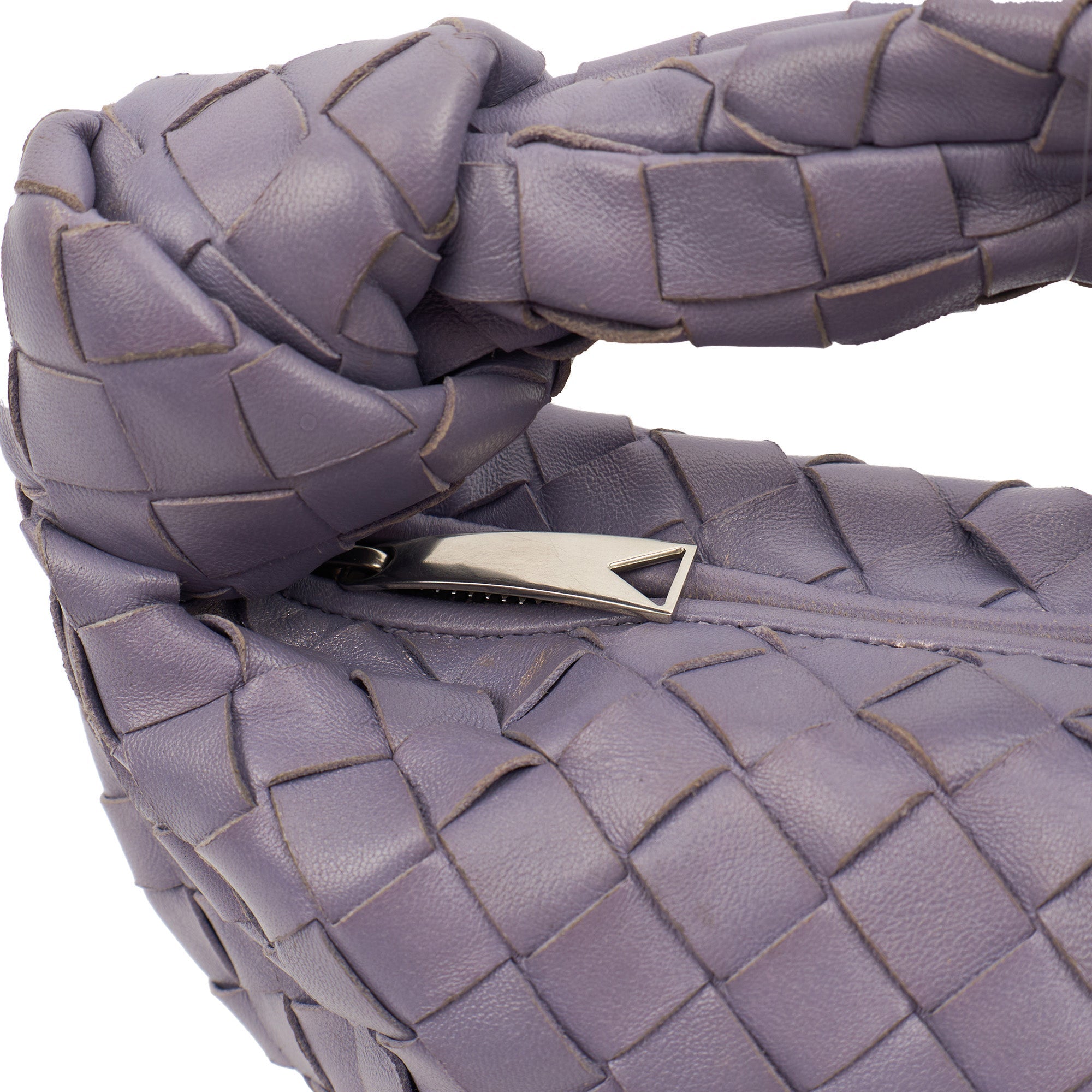Bottega Veneta Mini Bag Jodie - Mini in Purple, Intrecciato Nappa — Alternate View 8