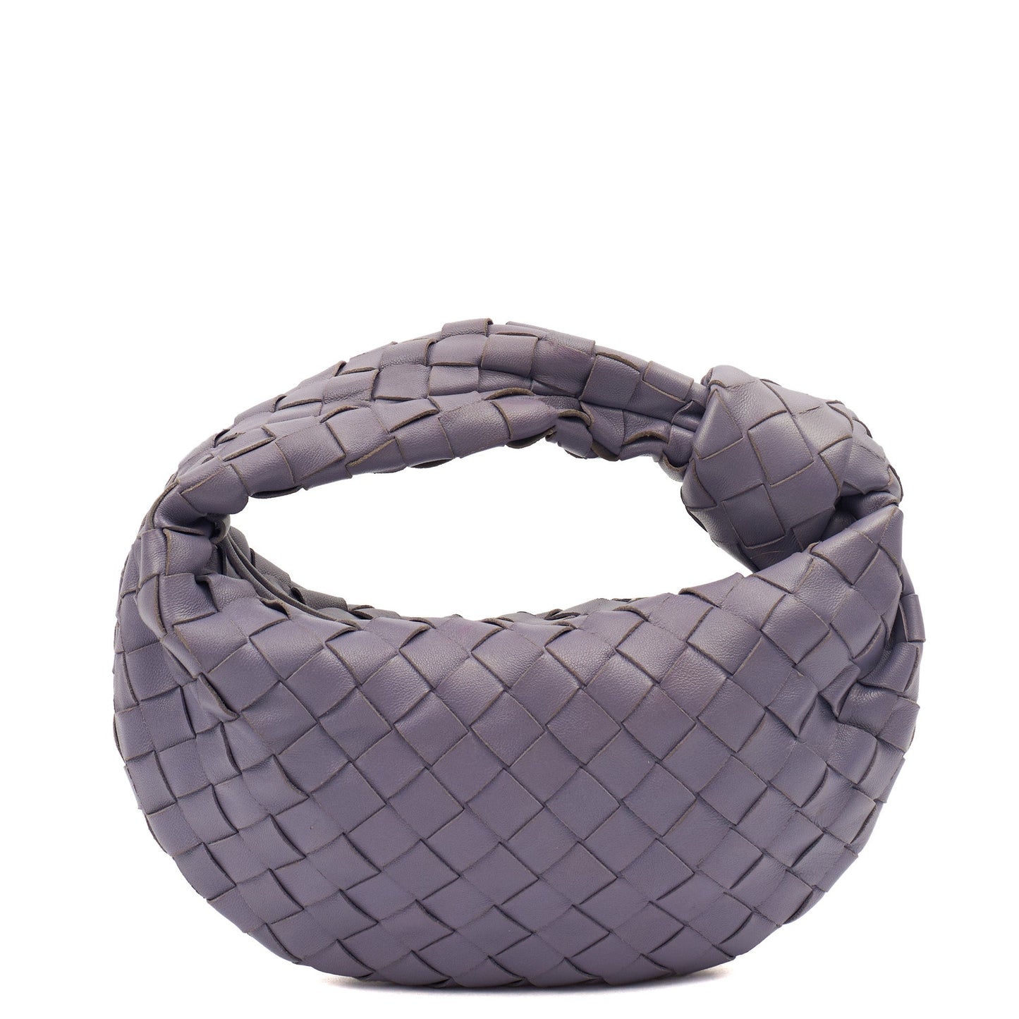 Bottega Veneta Mini Bag Jodie - Mini in Purple, Intrecciato Nappa — Alternate View 7