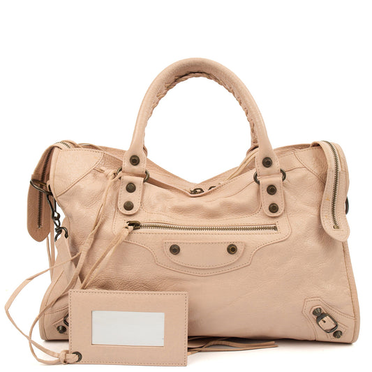 Balenciaga Tote Classic City - Medium in invalid, Veau (Calfskin) — Front View
