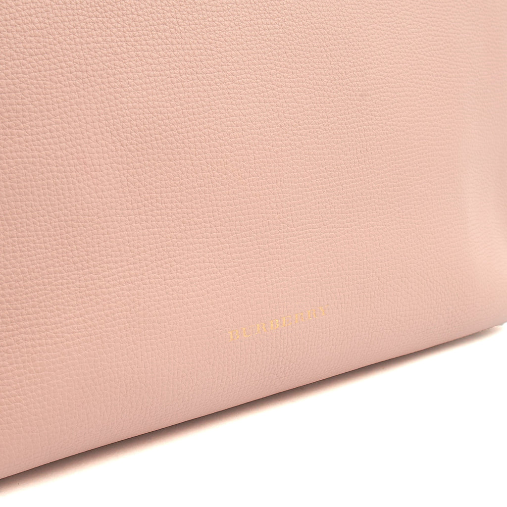 Burberry Tote Tote in Pink, Leather — Lifestyle View