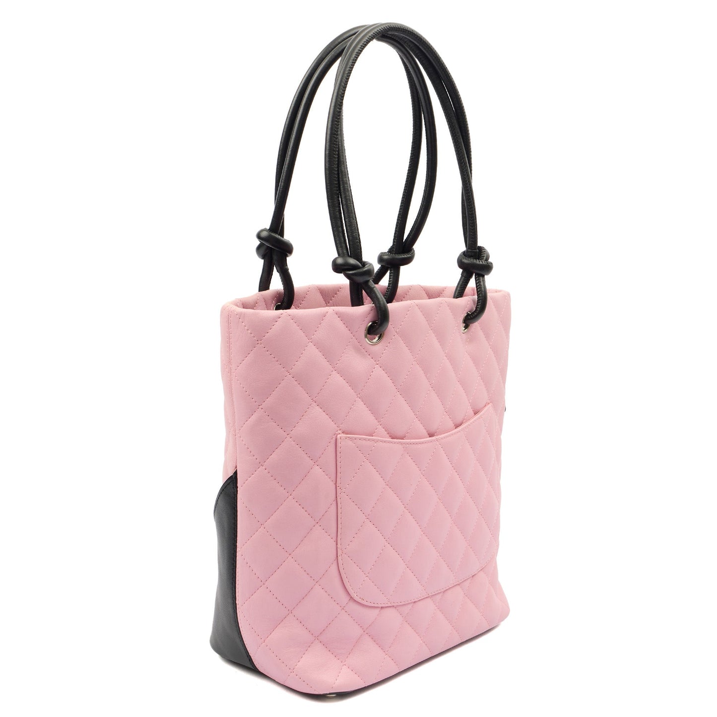 Chanel Tote Cambon Tote in Pink, Lambskin Leather — Alternate View 18