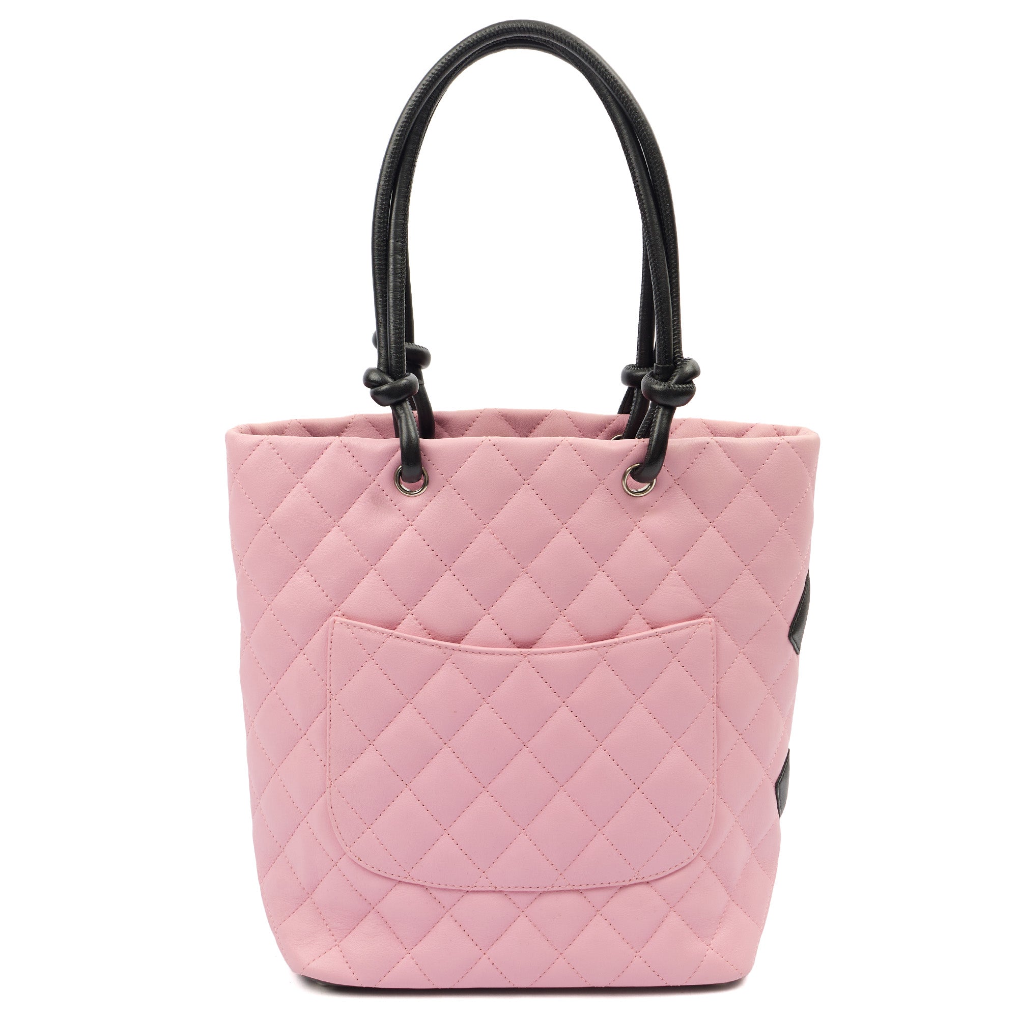 Chanel Tote Cambon Tote in Pink, Lambskin Leather — Alternate View 11