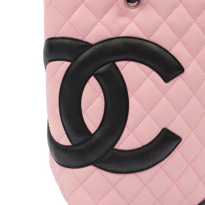 Chanel Tote Cambon Tote in Pink, Lambskin Leather — Alternate View 22