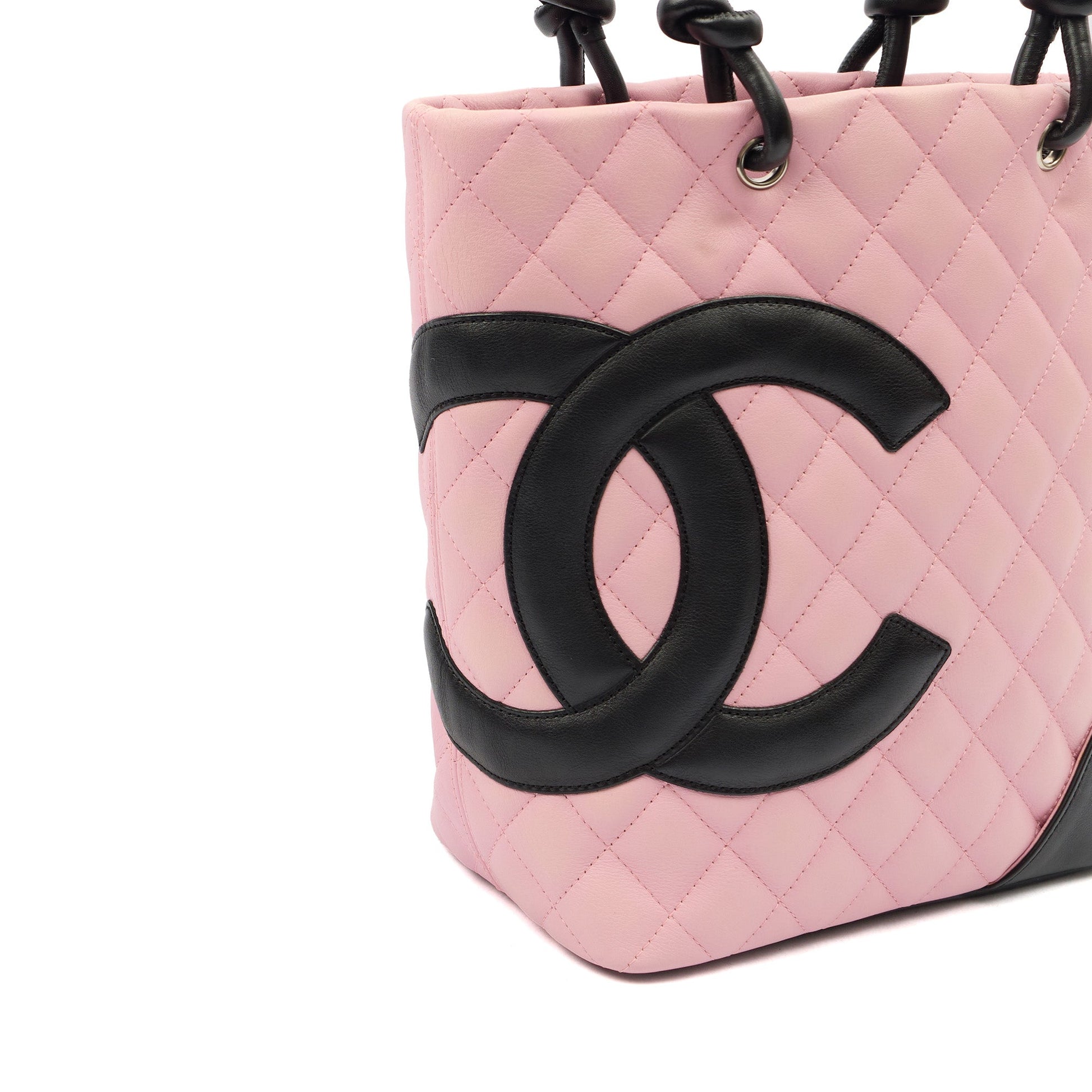 Chanel Tote Cambon Tote in Pink, Lambskin Leather — Alternate View 23