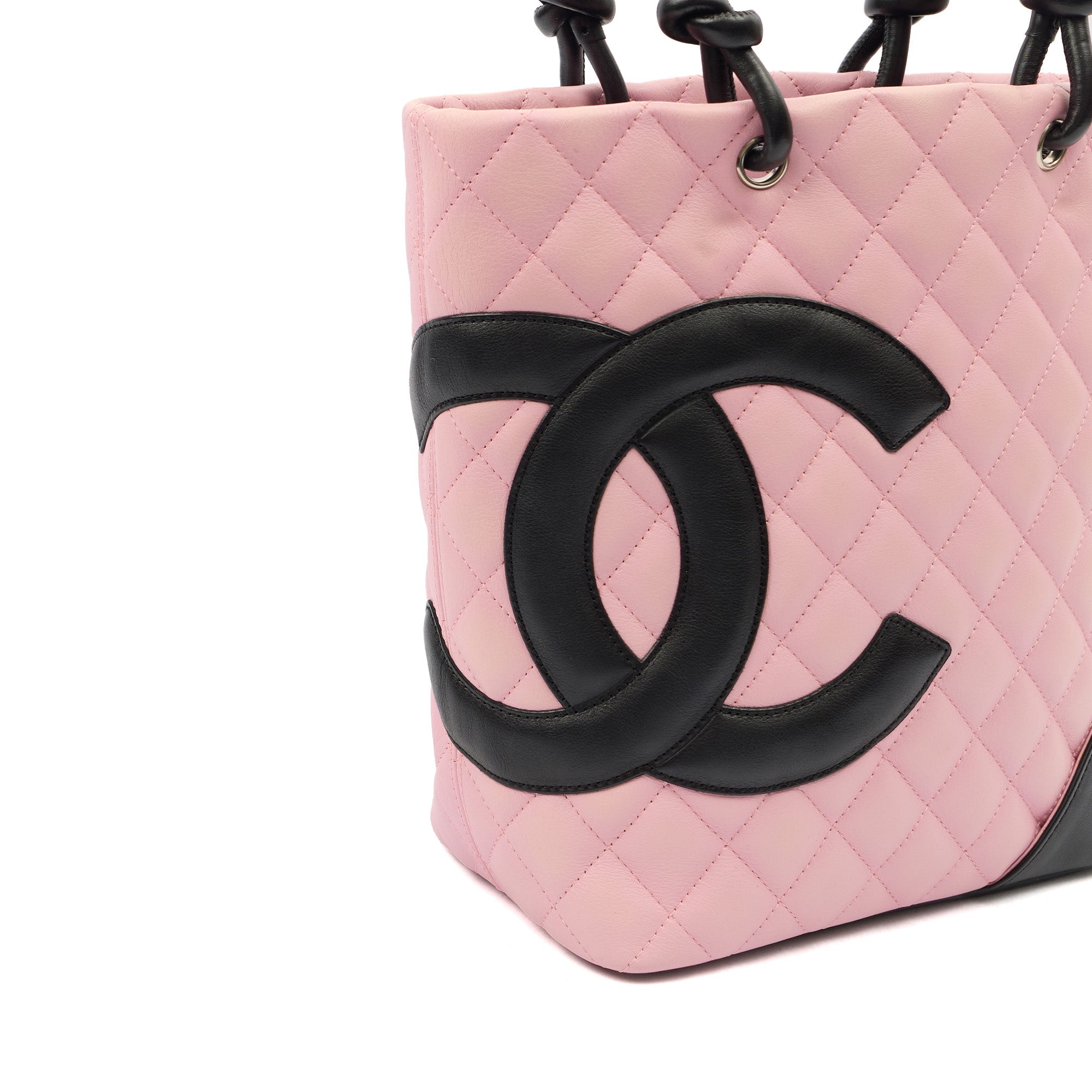 Chanel Tote Cambon Tote in Pink, Lambskin Leather — Alternate View 15