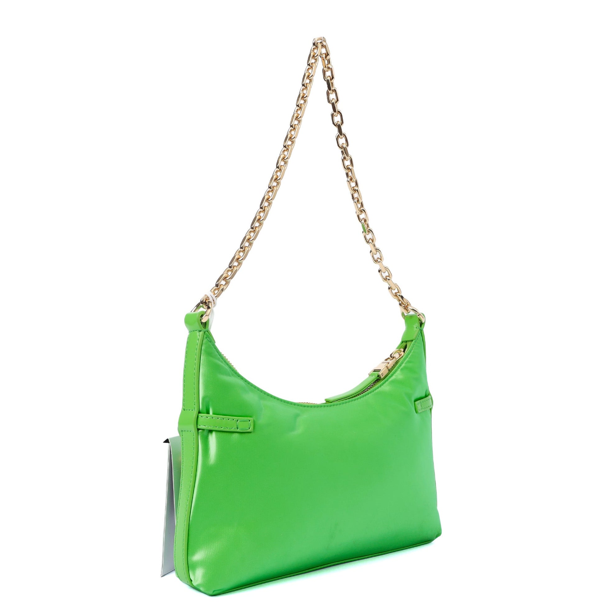Givenchy Shoulder Bag Voyou - Mini in Green, Fabric — Side View