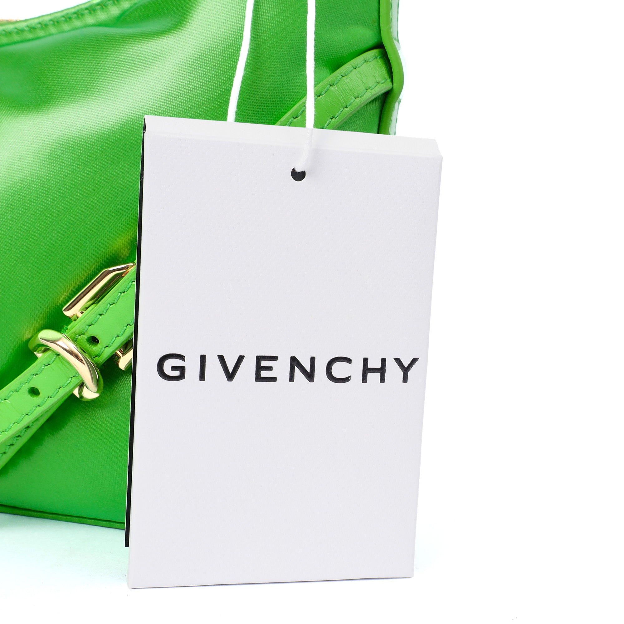 Givenchy Shoulder Bag Voyou - Mini in Green, Fabric — Alternate View 7