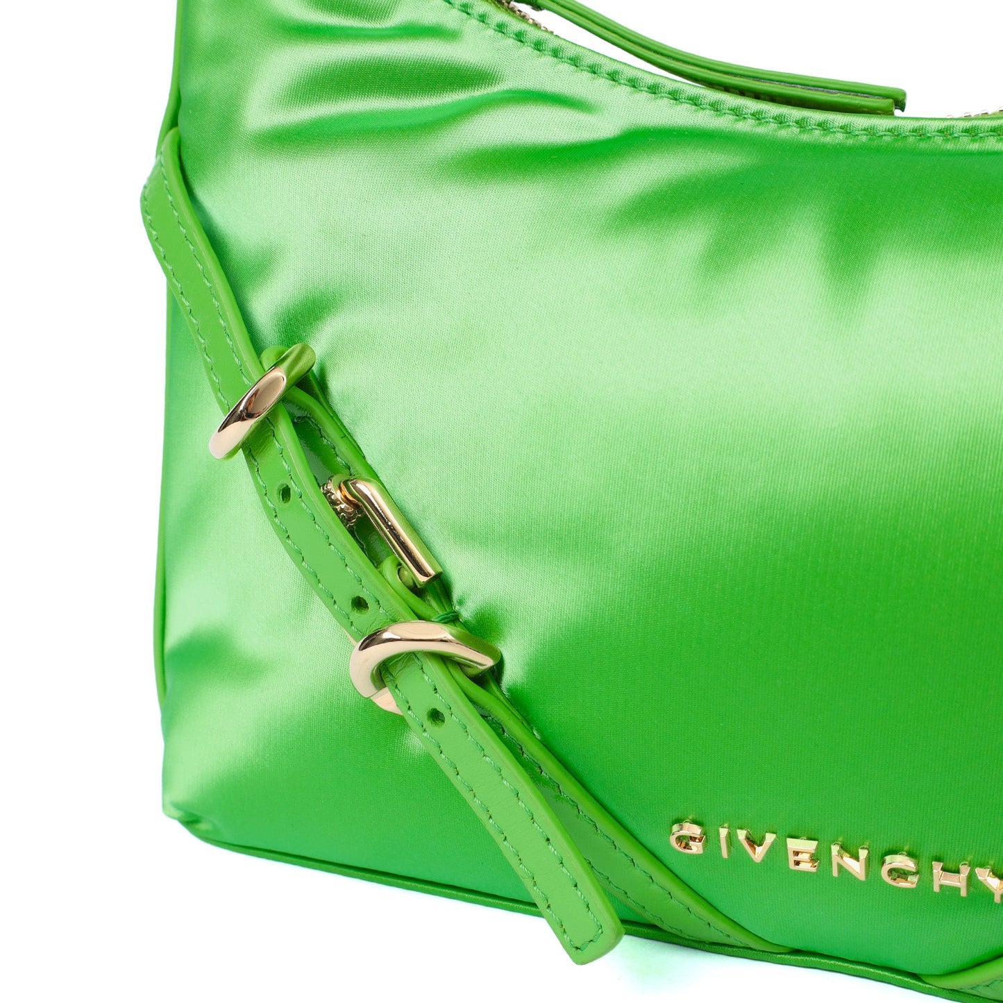 Givenchy Shoulder Bag Voyou - Mini in Green, Fabric — Alternate View 17