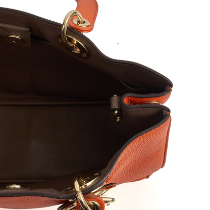 Christian Dior Diorissimo tote in Orange, Leather — Alternate View 8