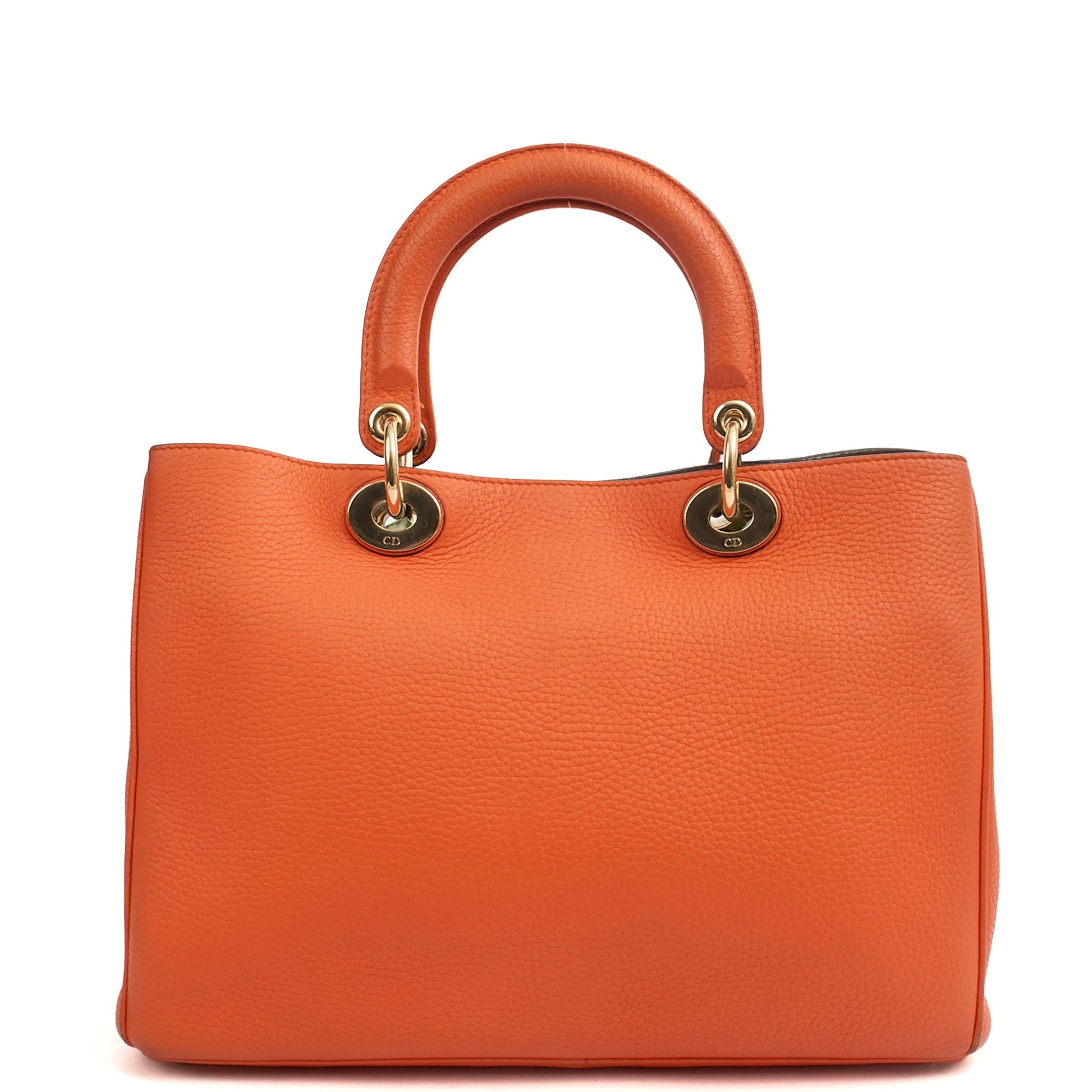 Christian Dior Diorissimo tote in Orange, Leather — Alternate View 19