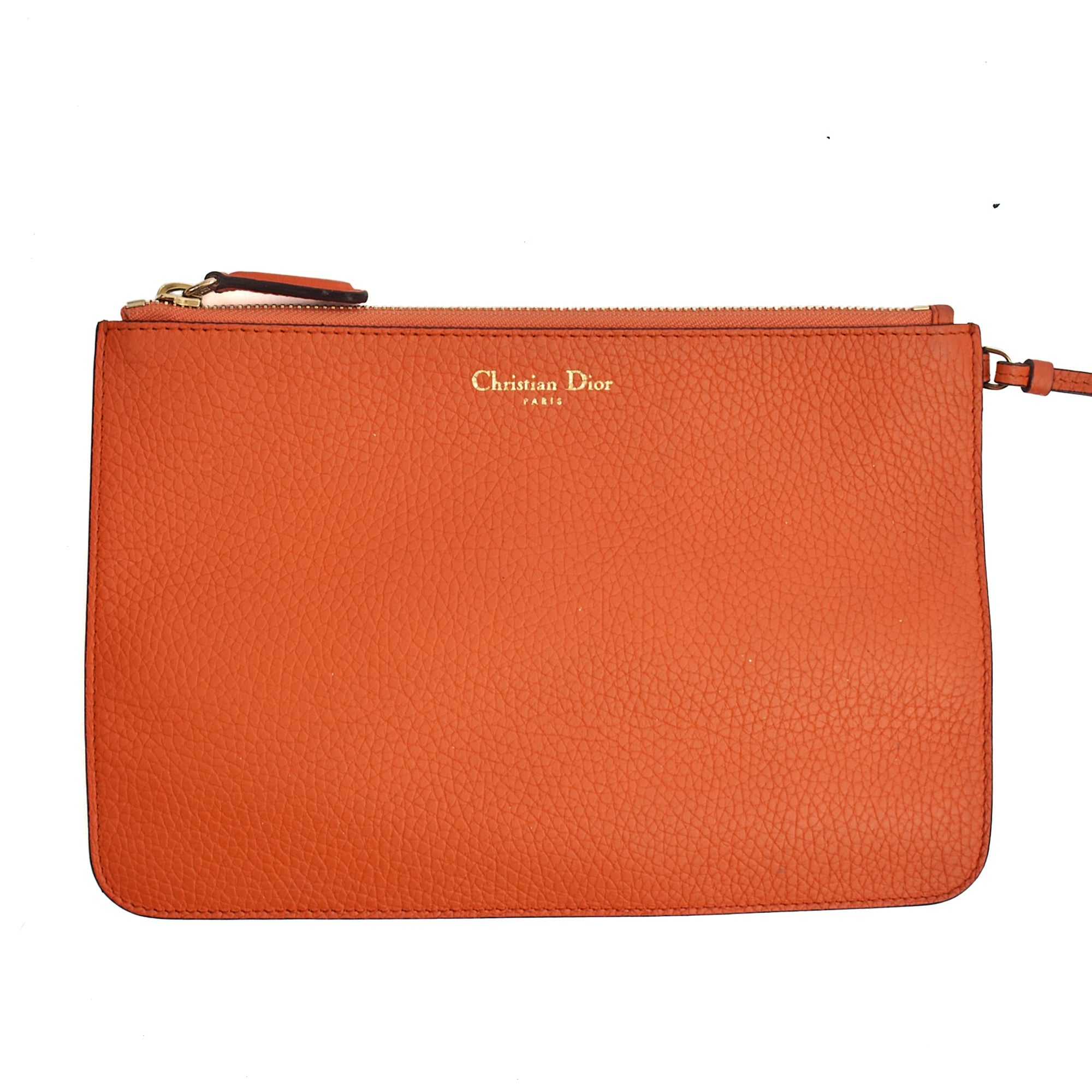 Christian Dior Diorissimo tote in Orange, Leather — Alternate View 7