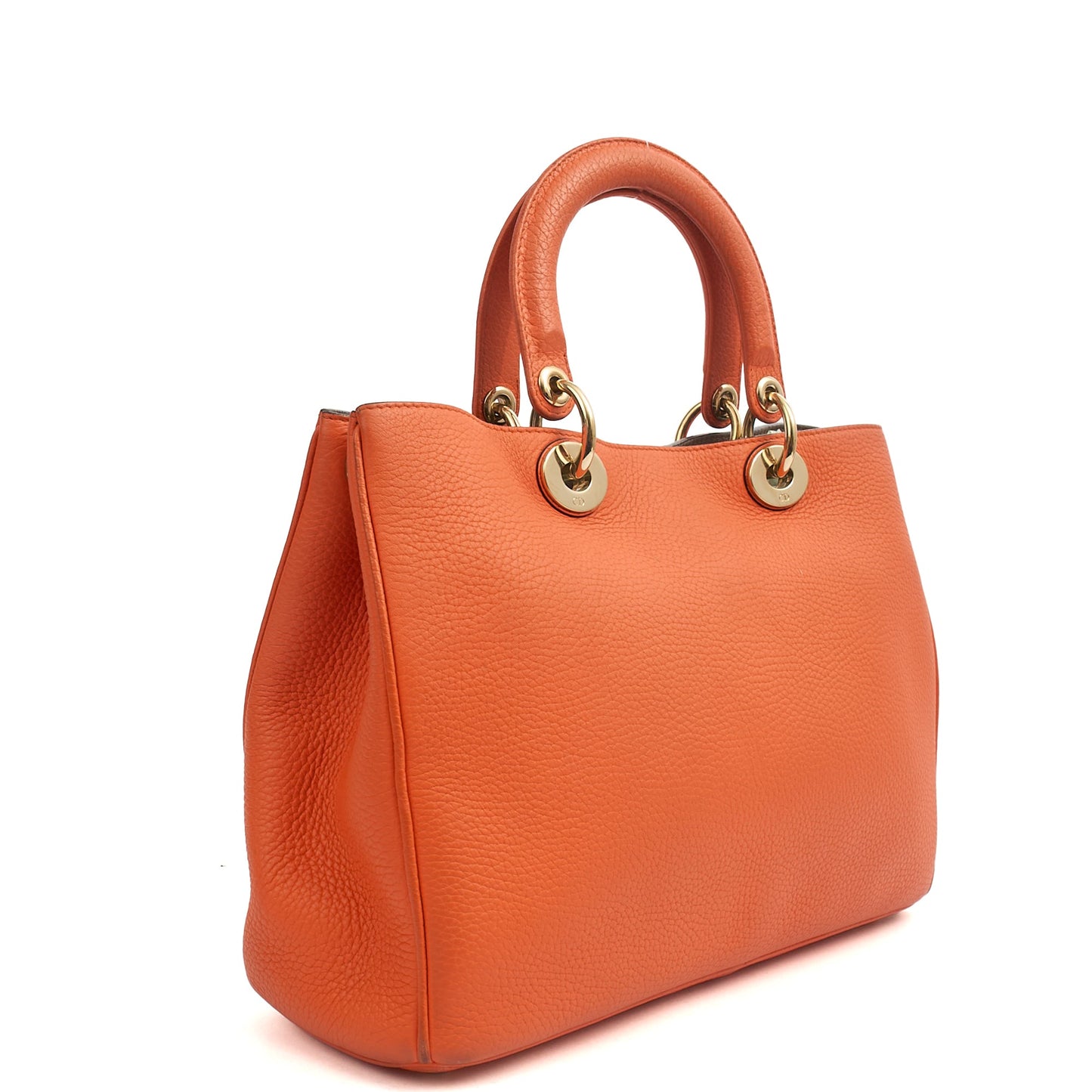 Christian Dior Diorissimo tote in Orange, Leather — Alternate View 11