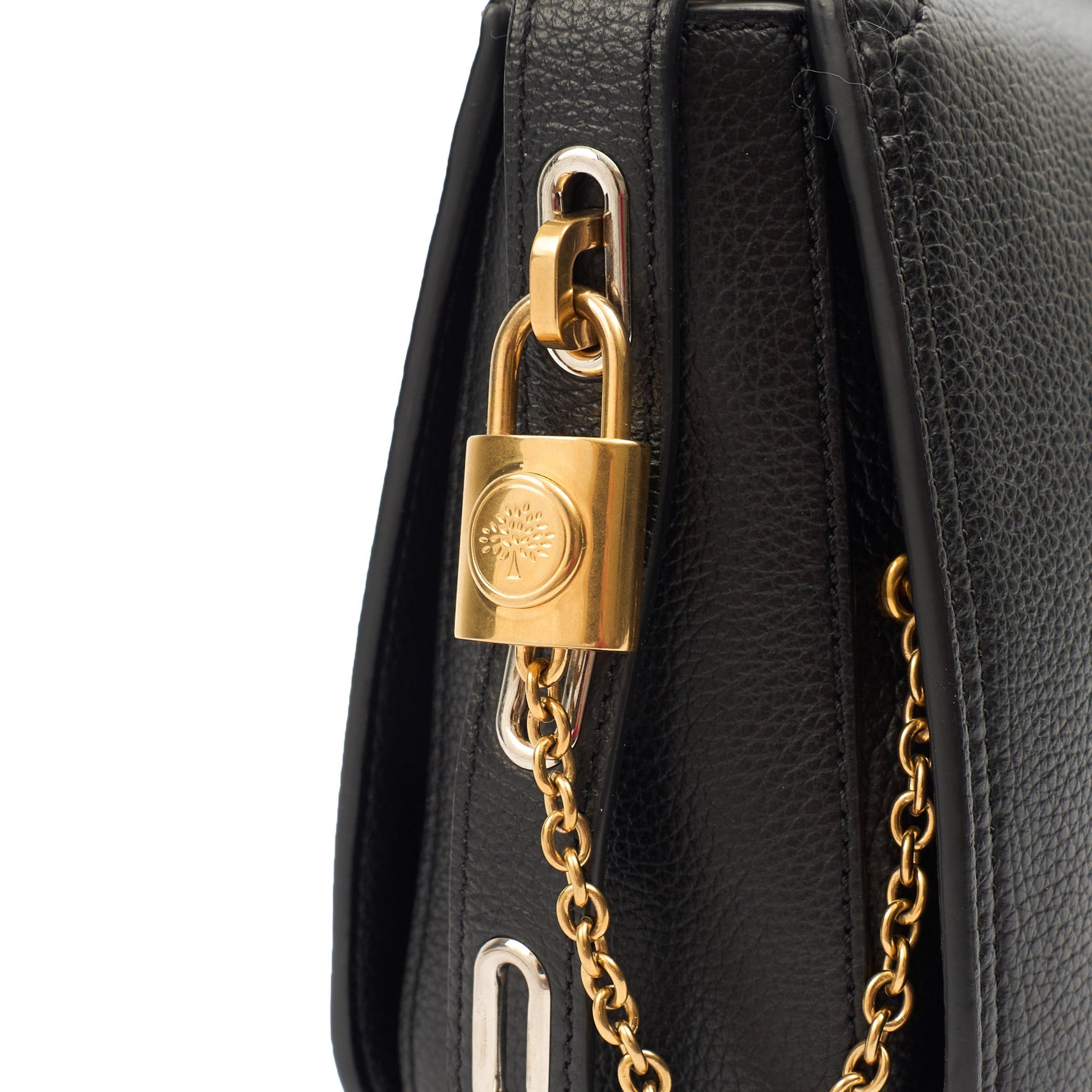 Mulberry Cross Body Billie in Black, Leather — Lifestyle View