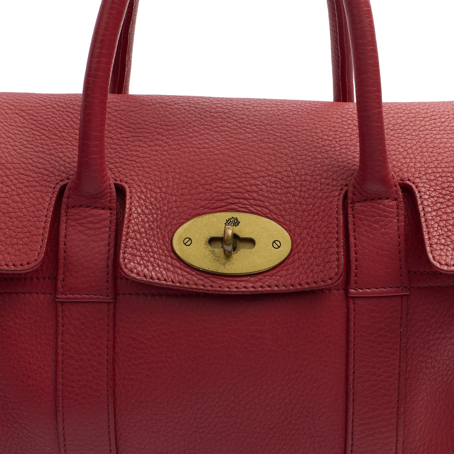 Mulberry Tote Ledbury in Red, Leather — Alternate View 12