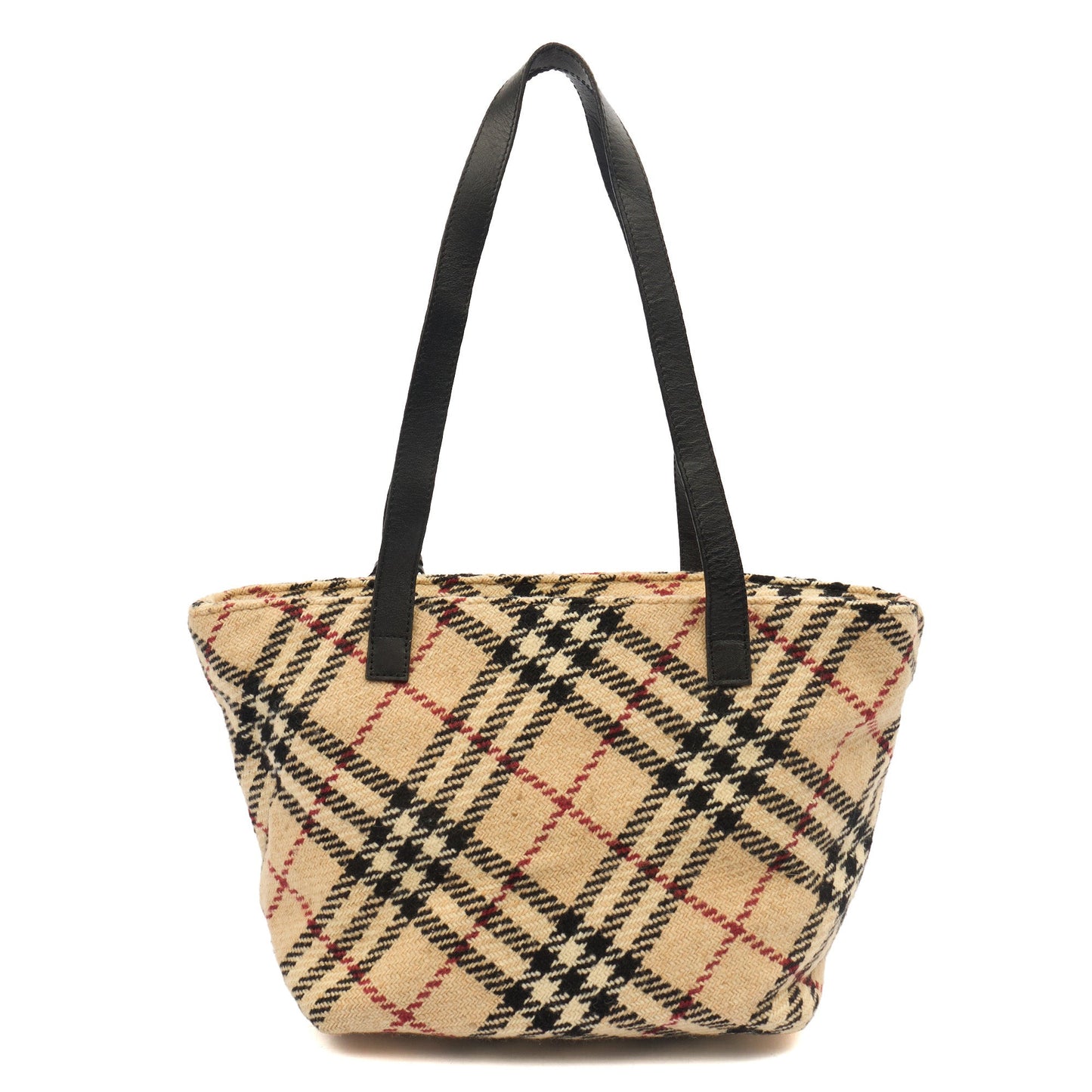 Burberry Tote Check Tote in Nova Check, Canvas — Top View