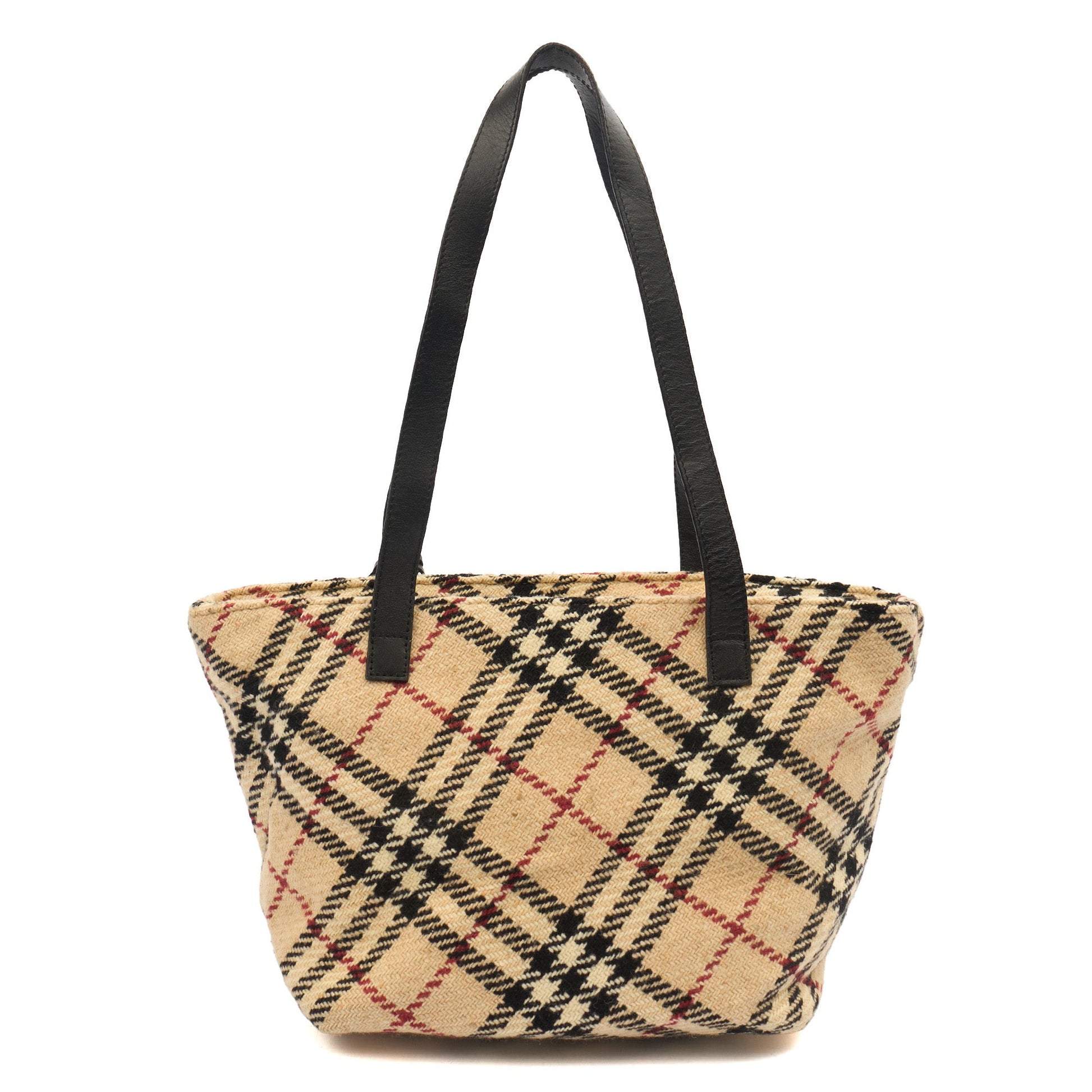 Burberry Tote Check Tote in Nova Check, Canvas — Top View