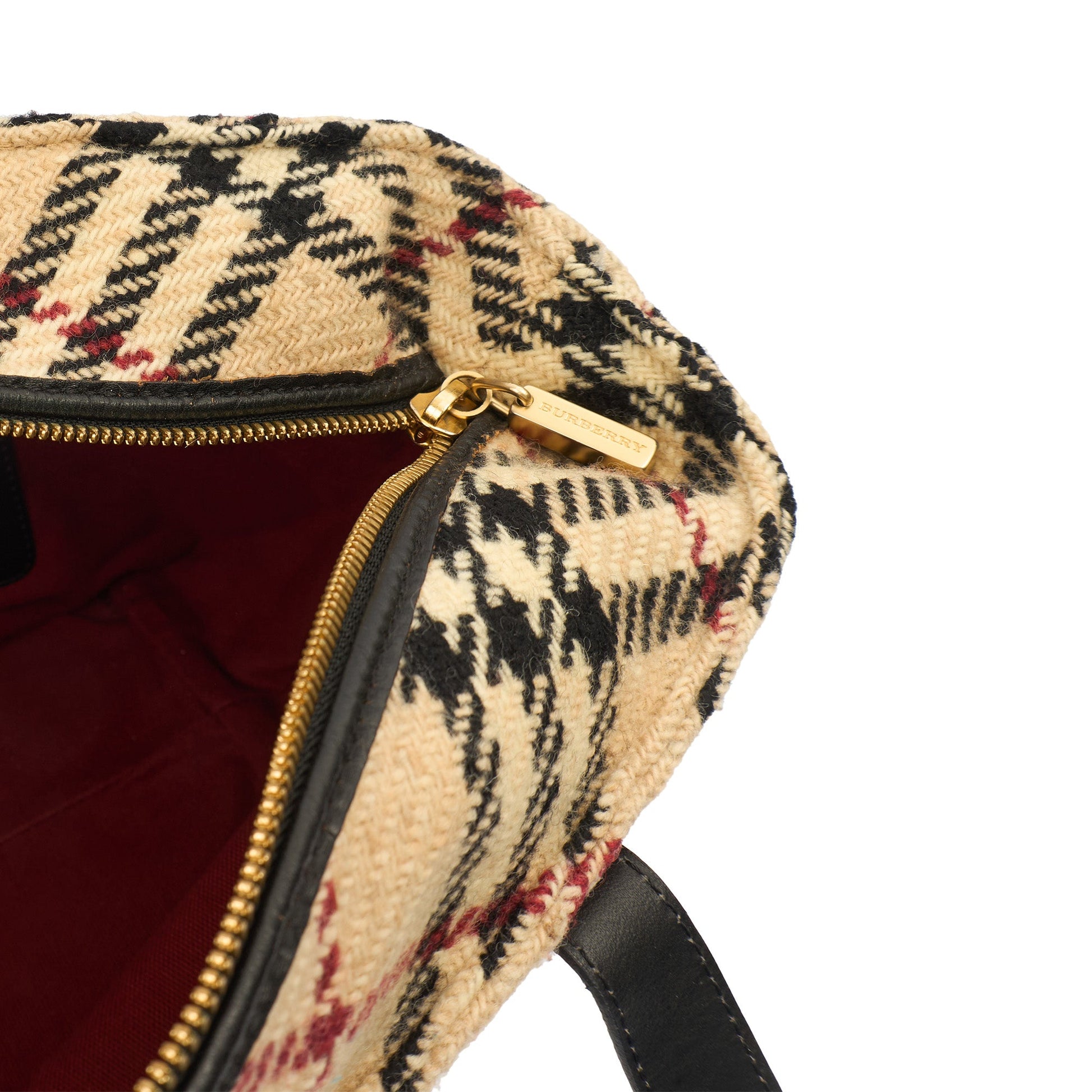 Burberry Tote Check Tote in Nova Check, Canvas — Lifestyle View