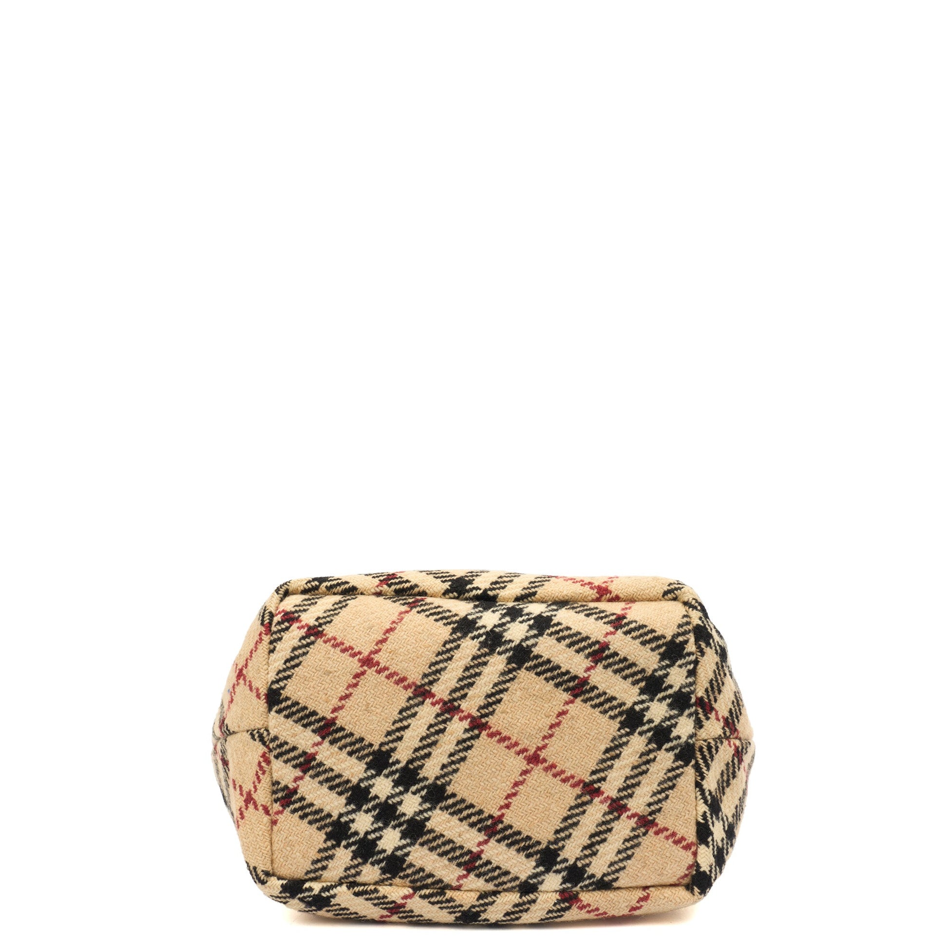 Burberry Tote Check Tote in Nova Check, Canvas — Detail View
