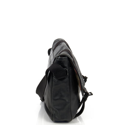 Burberry Satchel in Black, Leather — Alternate View 9