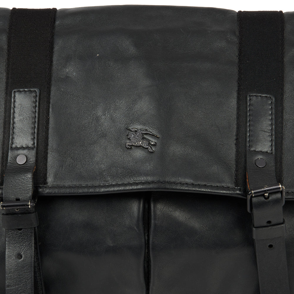 Burberry Satchel in Black, Leather — Alternate View 18
