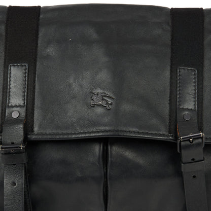 Burberry Satchel in Black, Leather — Alternate View 18
