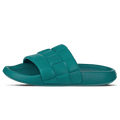 Louis Vuitton Waterfront Mule Sliders 'Turquoise' — UK 1 — Front View
