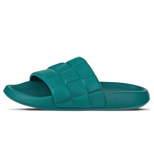 Louis Vuitton Waterfront Mule Sliders 'Turquoise' — UK 1 — Front View