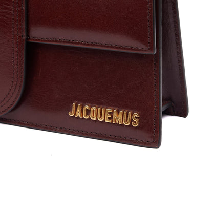 Jacquemus Mini Bag Le Grand Bambino in Red, Leather — Lifestyle View
