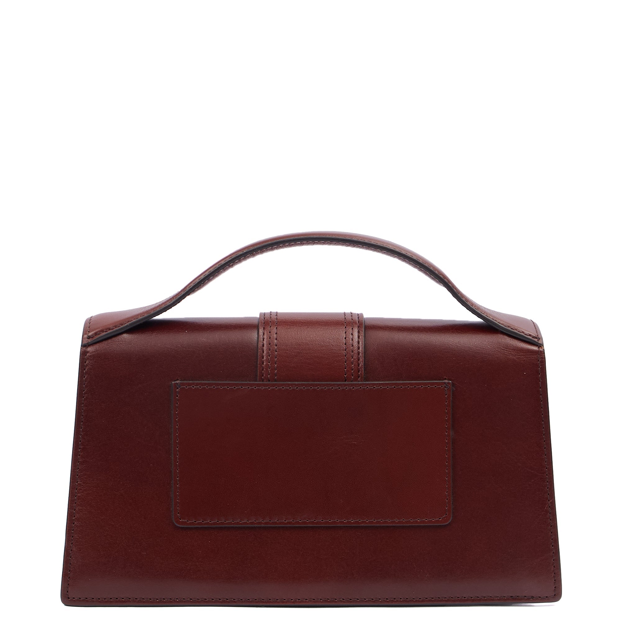 Jacquemus Mini Bag Le Grand Bambino in Red, Leather — Back View