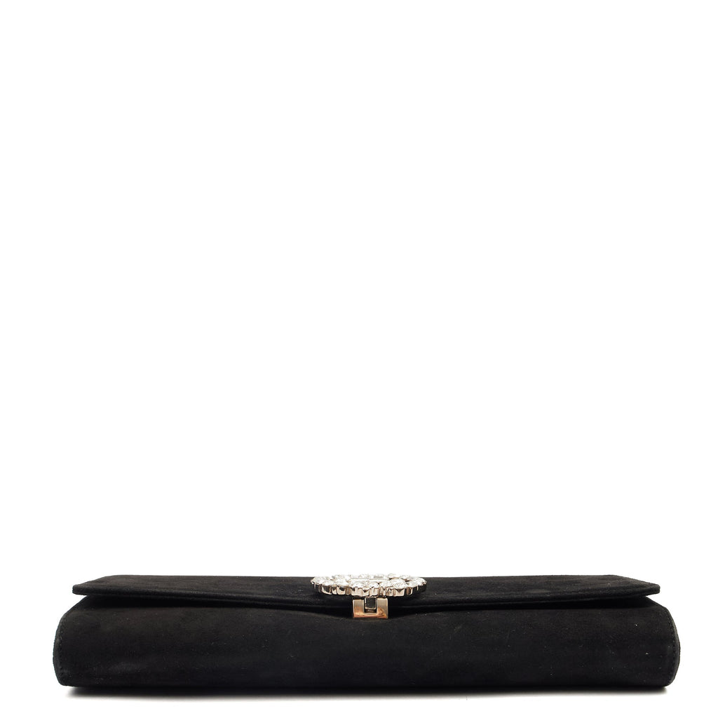 Gucci Clutch Clutch in Black, Velvet — Alternate View 8