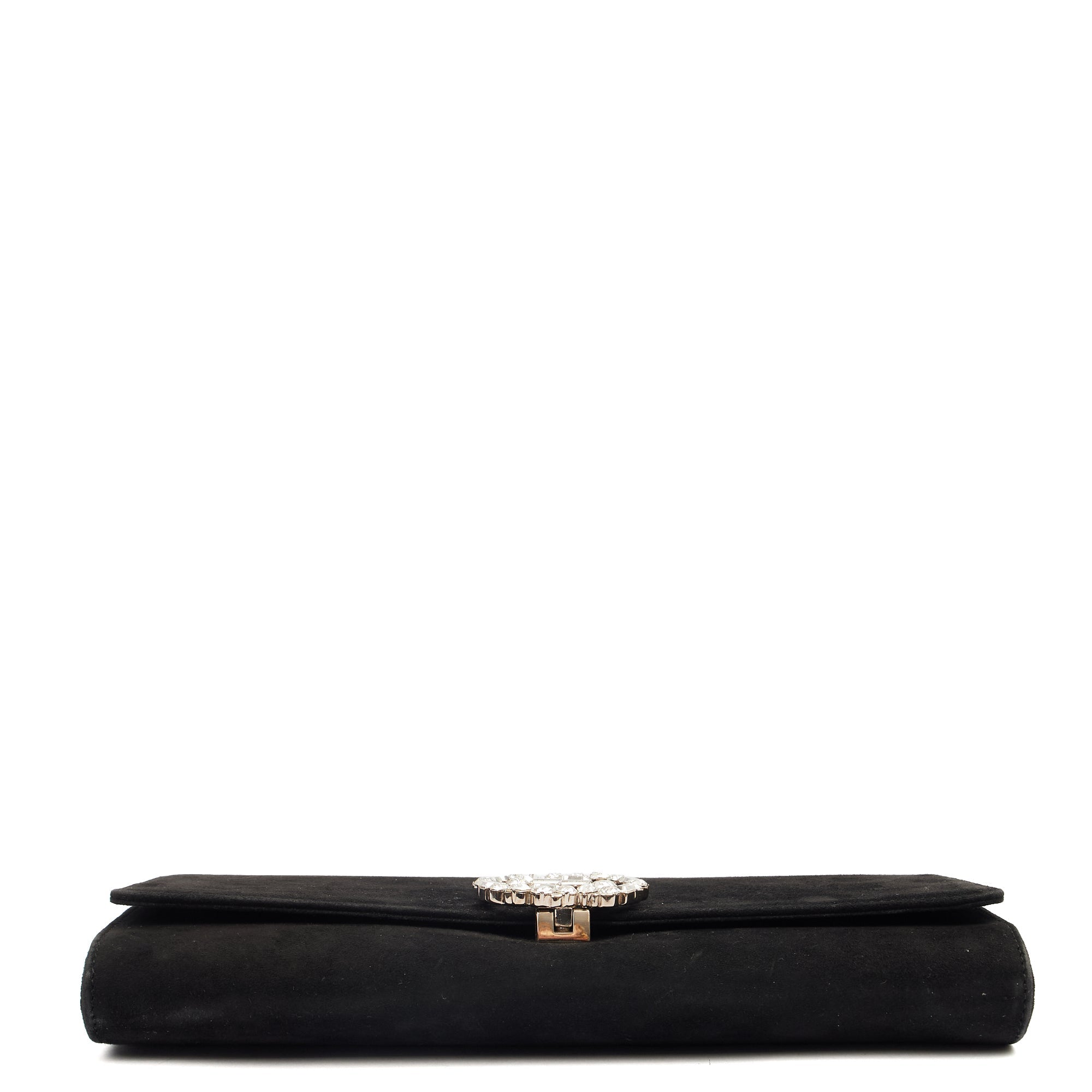 Gucci Clutch Clutch in Black, Velvet — Alternate View 8